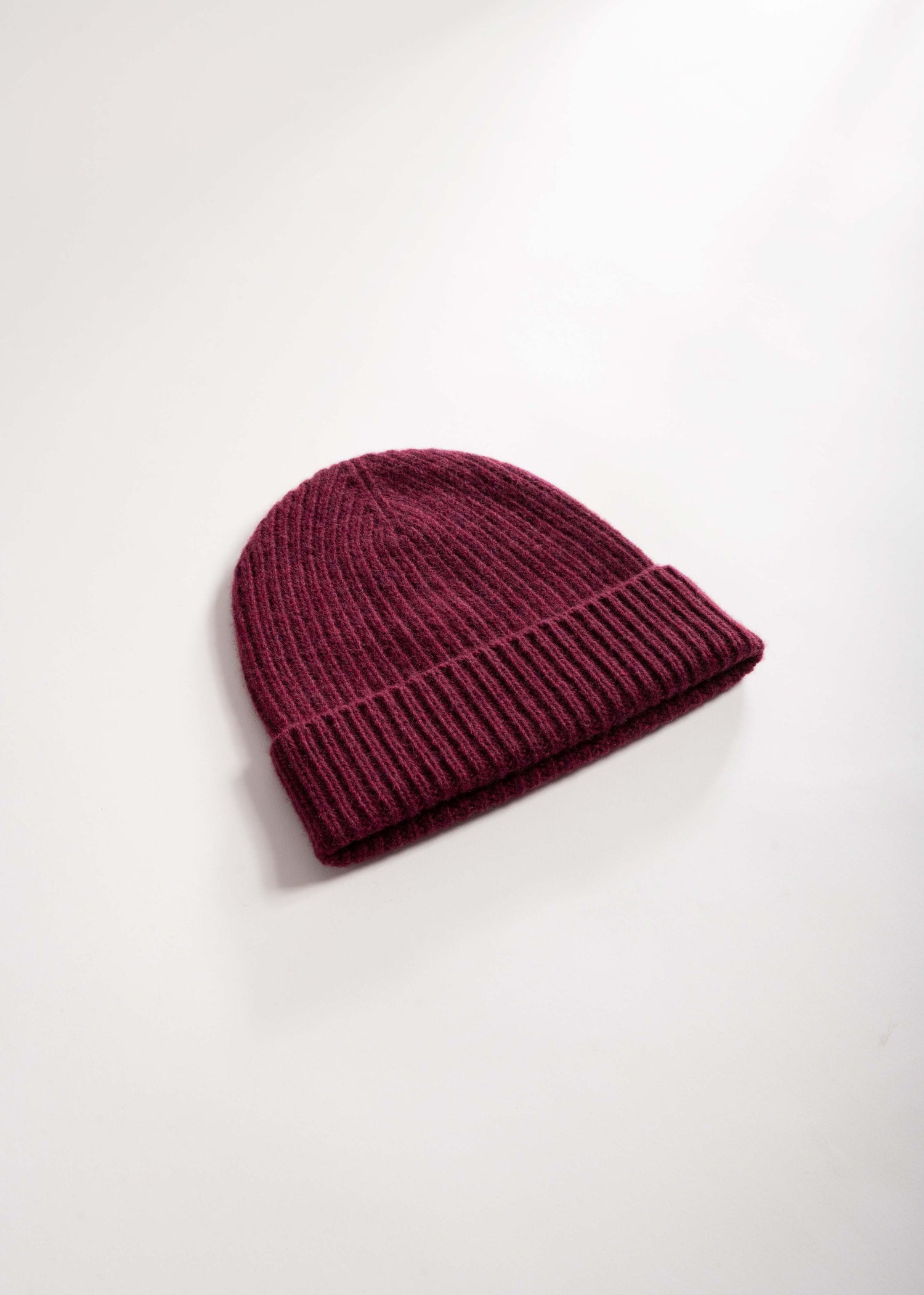 Bonnet tricoté en cachemire made in italy