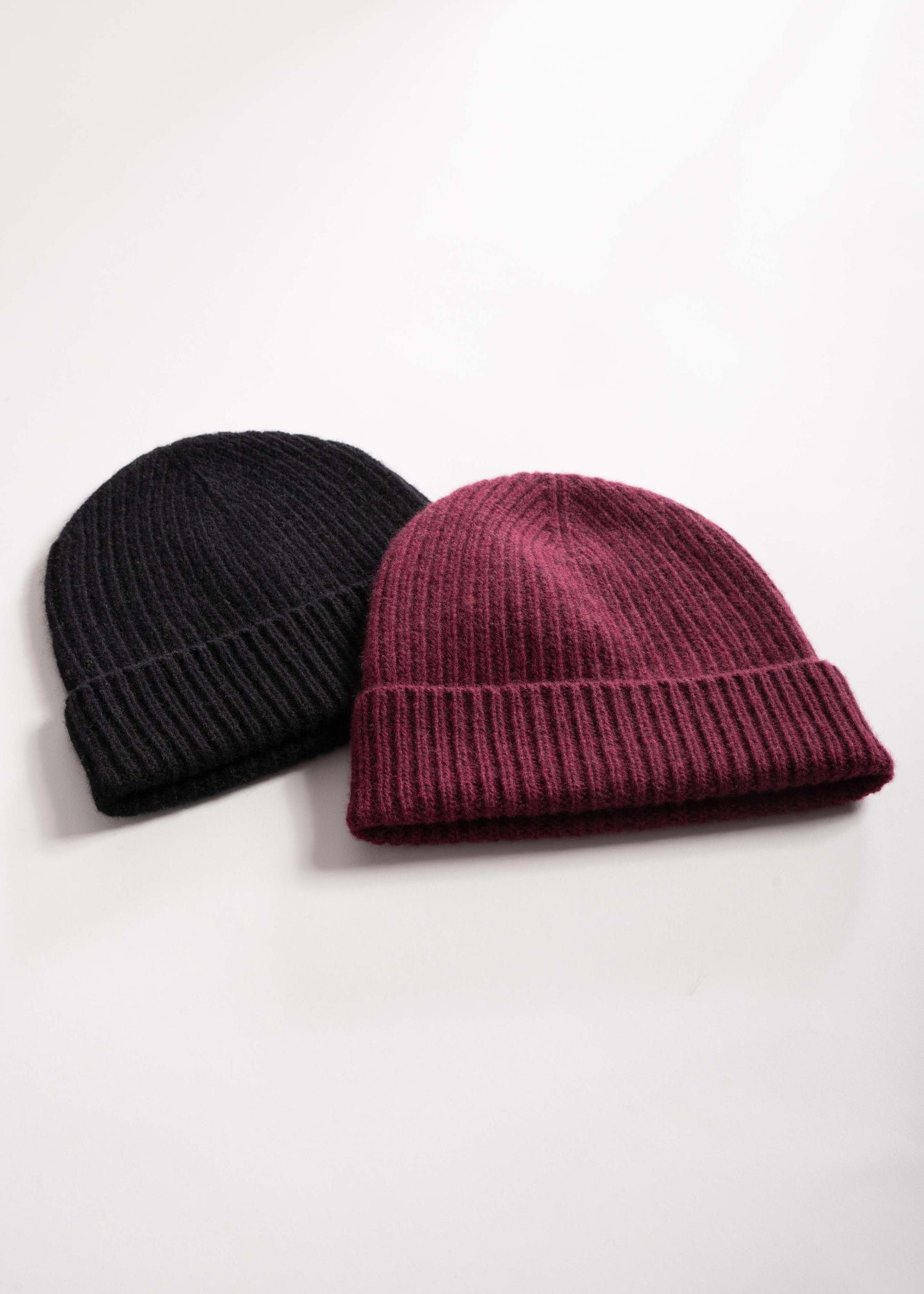 Bonnet tricoté en cachemire made in italy