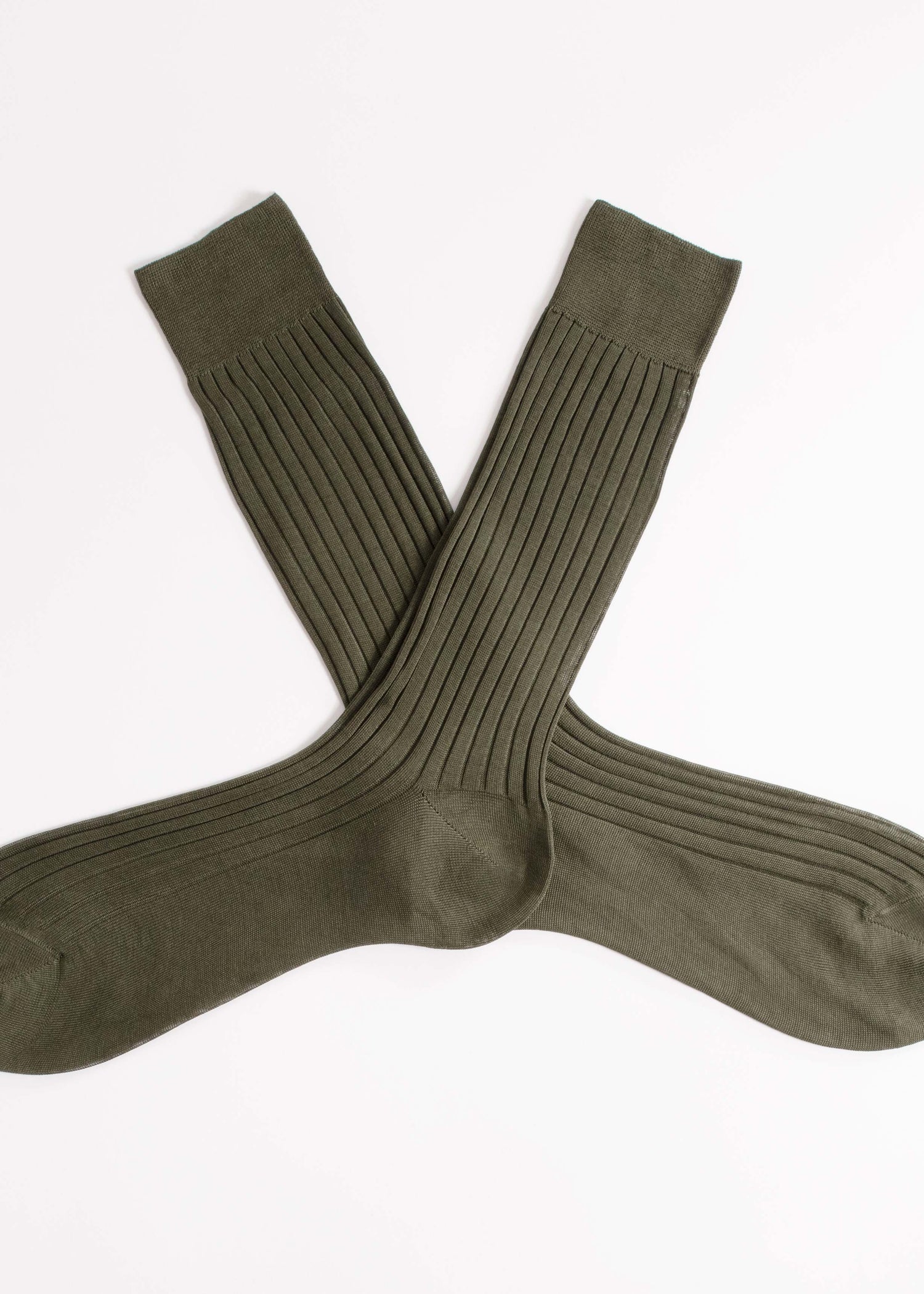 Chaussettes 100% coton fil d’Écosse confectionnées en Italie