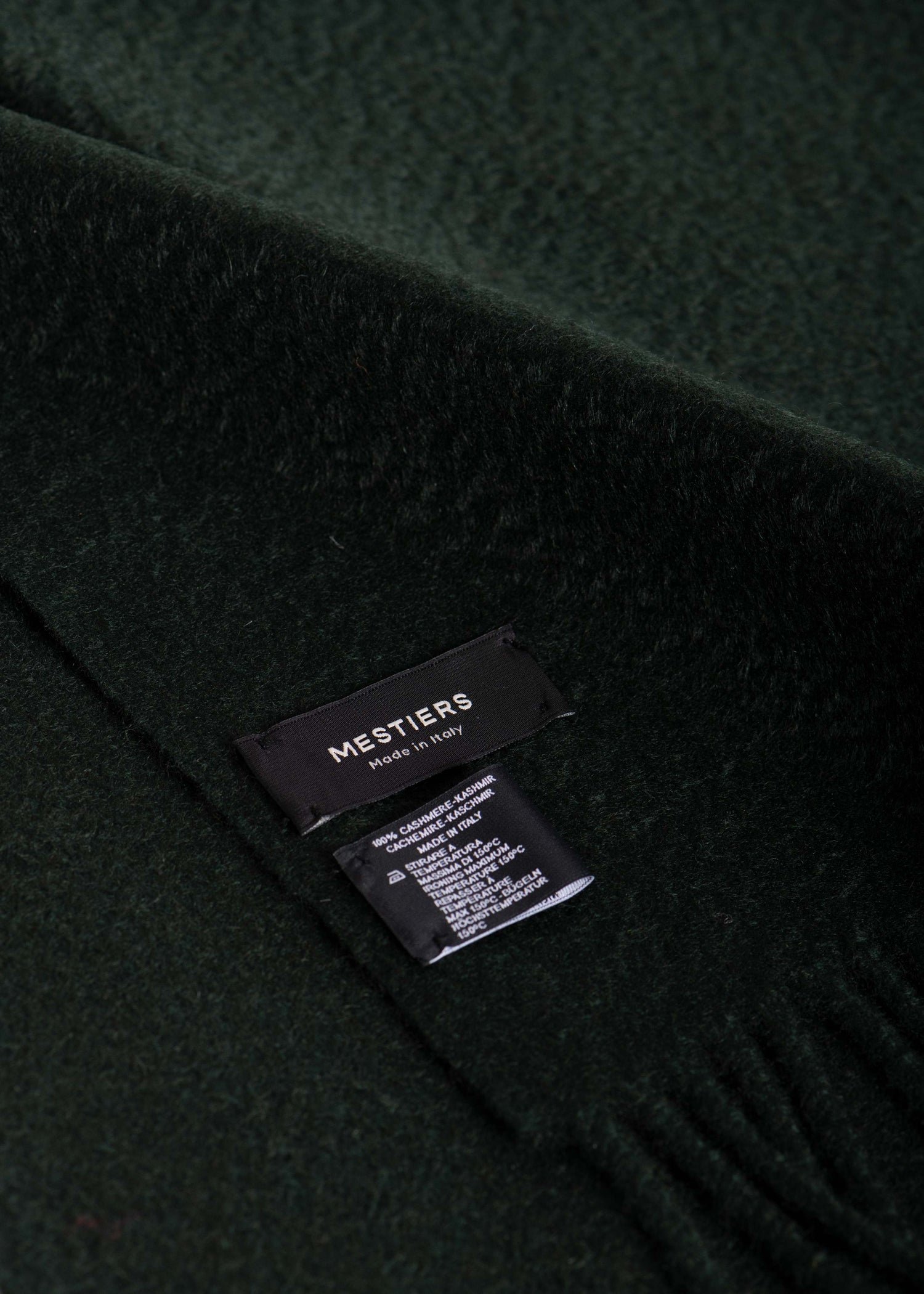 Écharpe cachemire moiré made in Italy