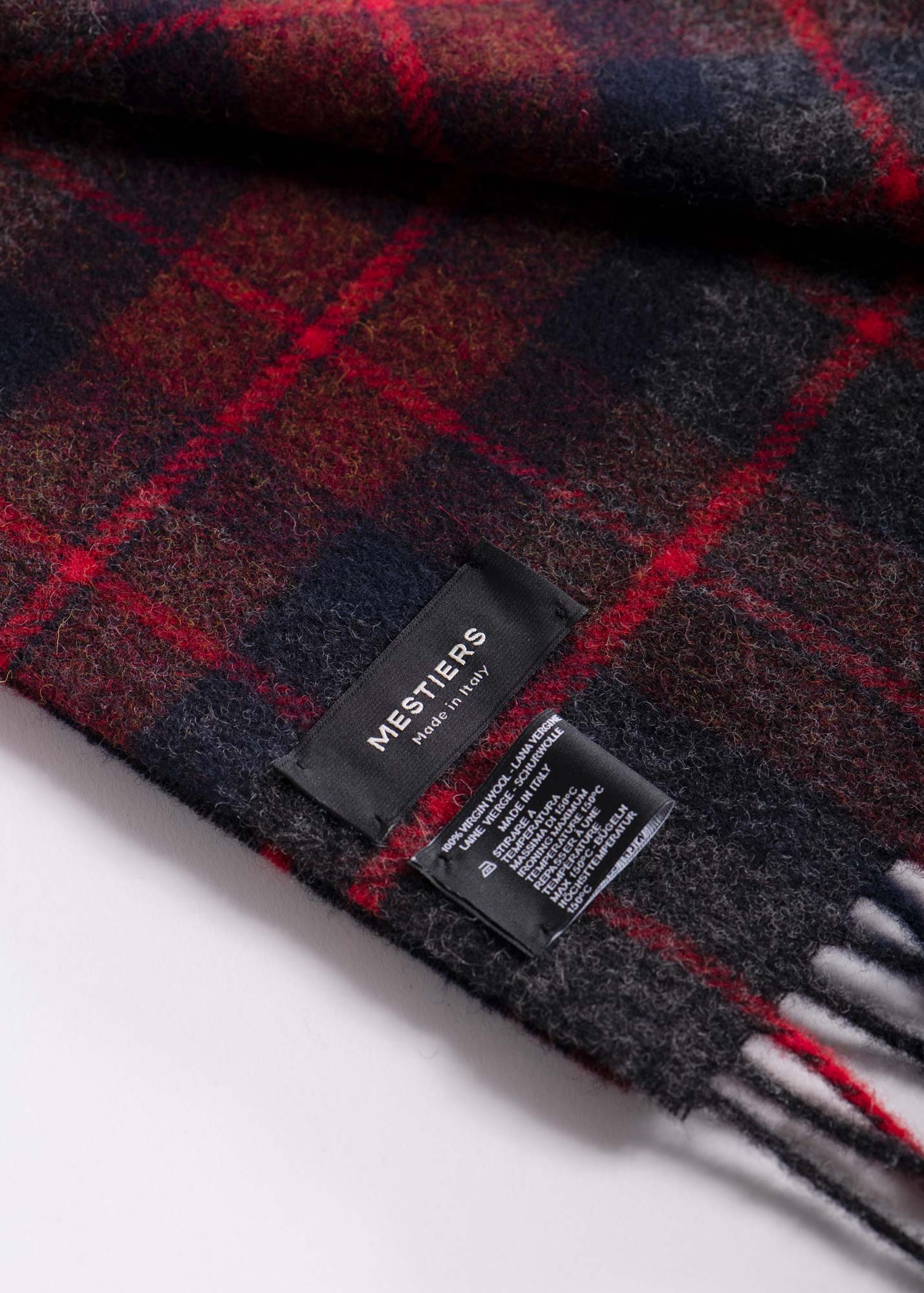 Écharpe en laine vierge made in Italy