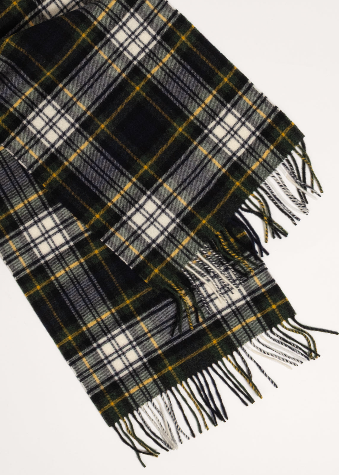 echarpe en laine made in Italy motif Tartan Gordon Dress