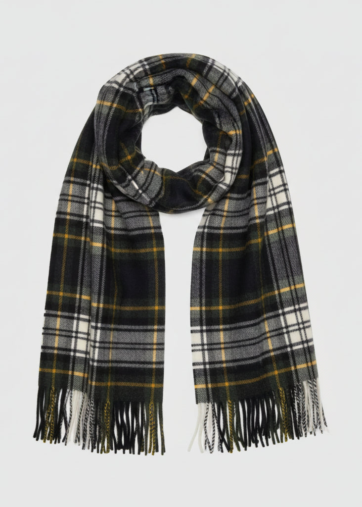 echarpe en laine made in Italy motif Tartan Gordon Dress