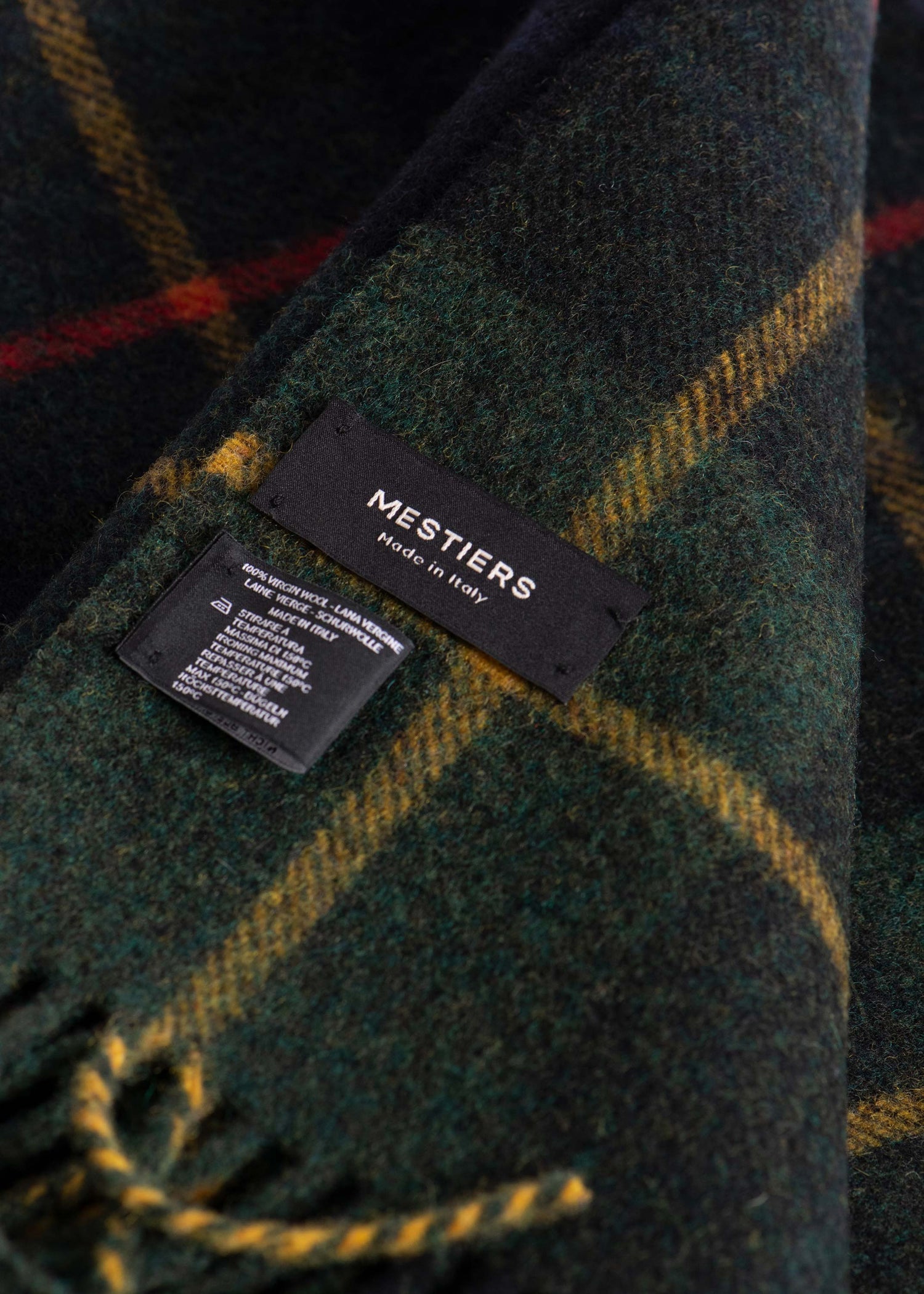 Plaid en laine vierge made in Italy