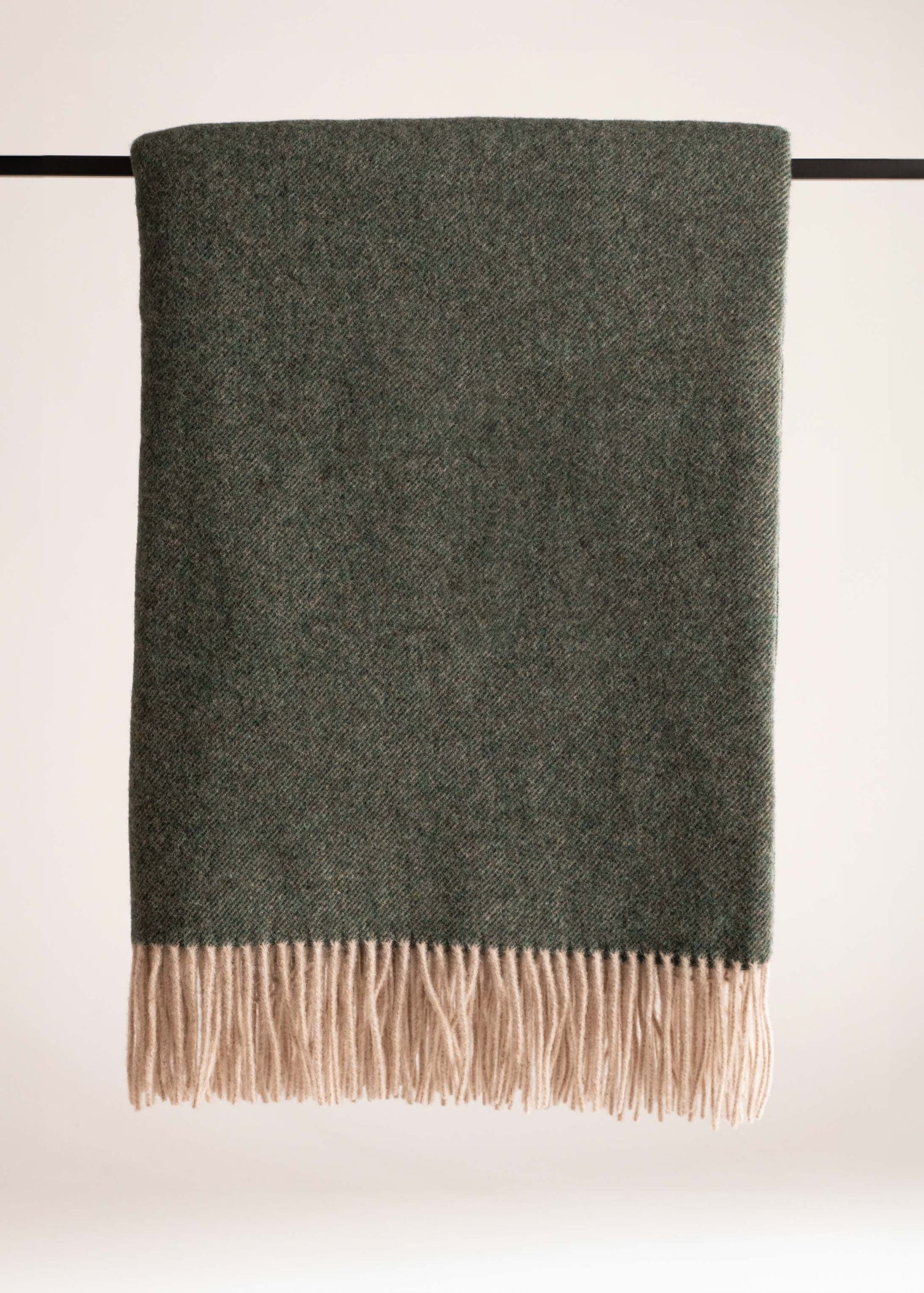 Plaid en laine vierge made in Italy