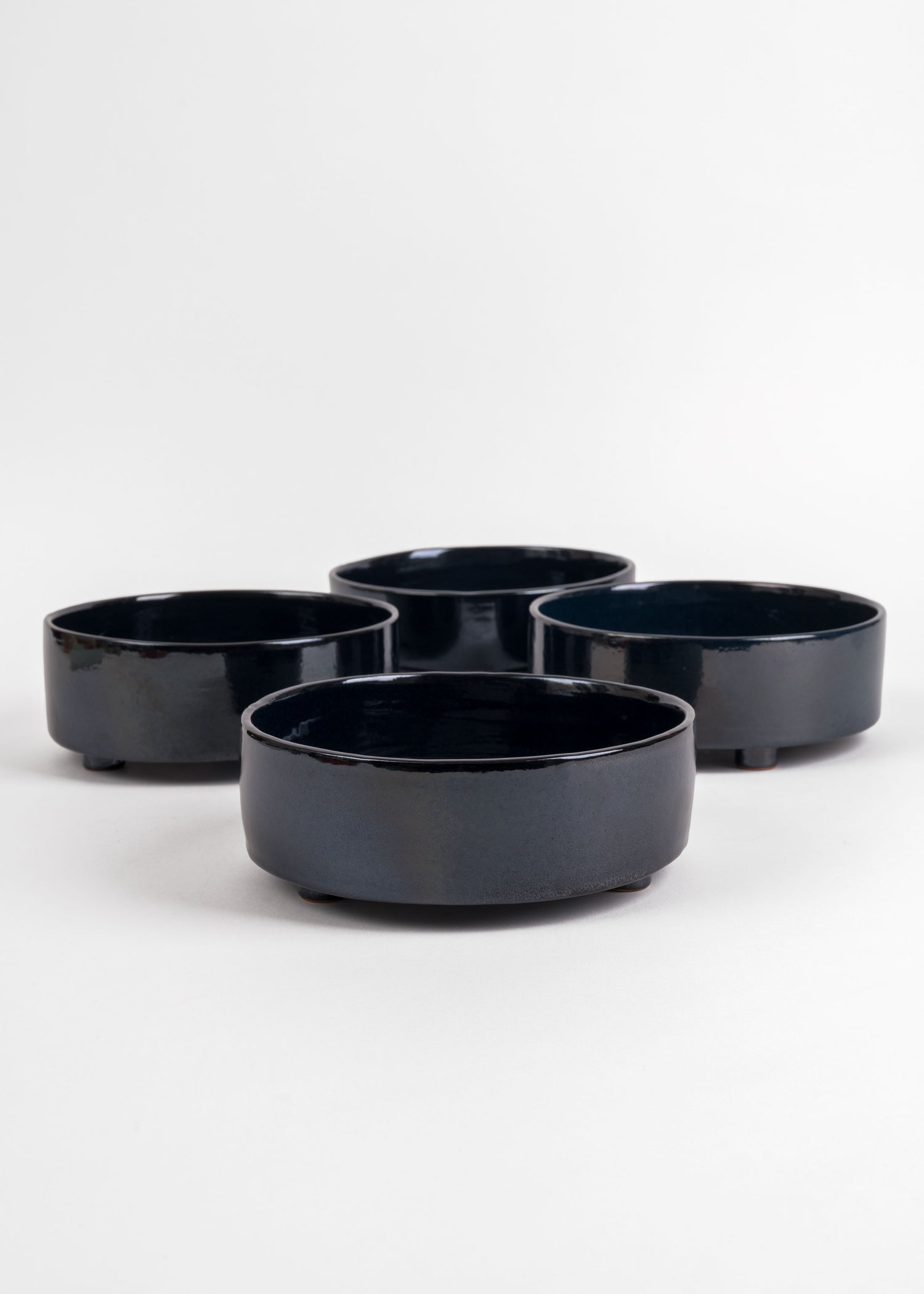 Midnight Blue Tripod Dish