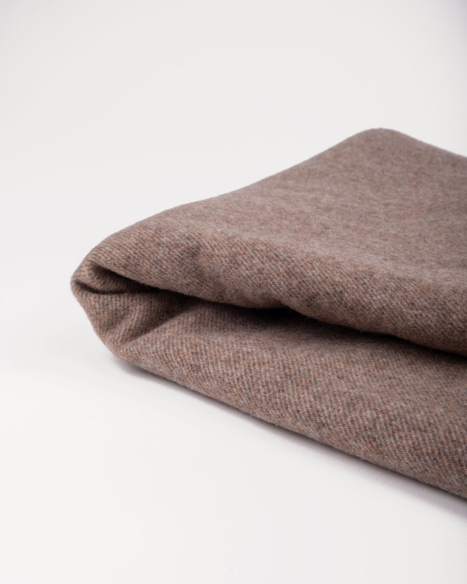 Wool Throw - Beaver