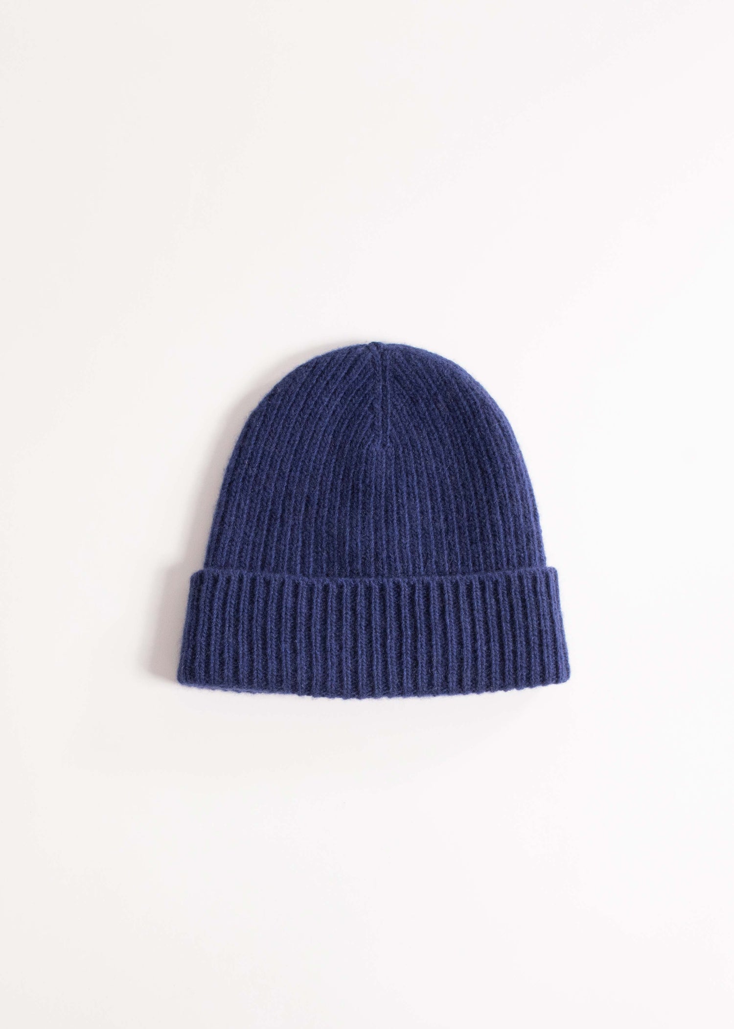  Cashmere Knit Hat – Blue