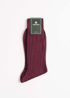 Chaussettes 100% coton en fil d'Ecosse, confectionnées en Italie 