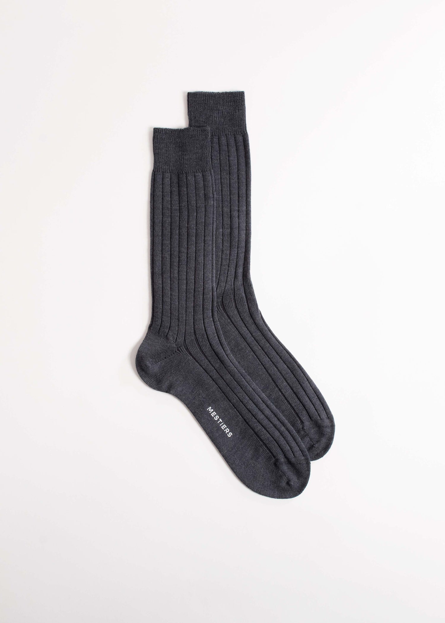 Chaussettes en laine - Anthracite