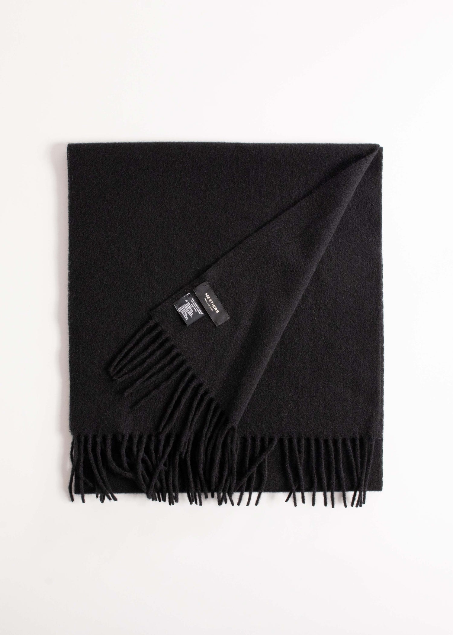 Cashmere scarf - Black